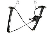 Front door window regulator with motor