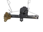 Rear door window regulator with motor