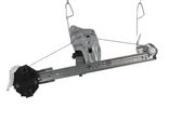 Front door window regulator with motor