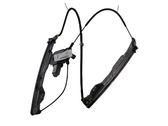Front door window regulator with motor