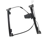 Front door window regulator with motor