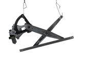 Front door window regulator with motor