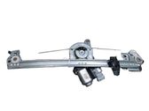 Front door window regulator with motor