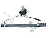 Front door window regulator with motor