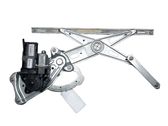 Front door window regulator with motor