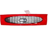 Front bumper upper radiator grill