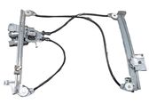 Front door window regulator with motor