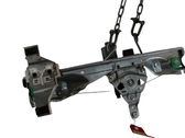 Rear door window regulator with motor