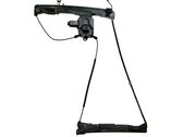 Front door window regulator with motor