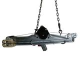 Rear door window regulator with motor