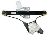 Mécanisme lève-vitre de porte arrière avec moteur