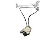 Rear door window regulator with motor