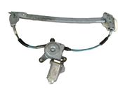 Rear door window regulator with motor