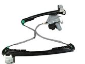 Front door window regulator with motor