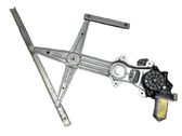 Front door window regulator with motor