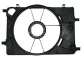 Radiator cooling fan shroud