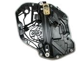 Rear door window regulator with motor
