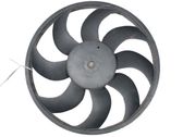 Electric radiator cooling fan