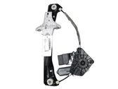 Rear door window regulator with motor