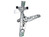 Front door window regulator with motor