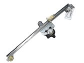 Front door window regulator with motor