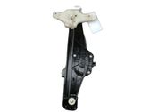 Rear door window regulator with motor