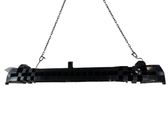 Rear bumper support beam