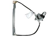 Front door window regulator with motor