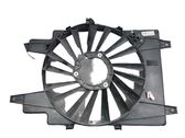 Radiator cooling fan shroud