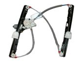 Front door window regulator with motor