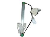 Rear door window regulator with motor