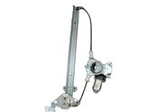 Rear door window regulator with motor