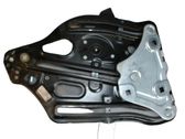 Rear door window regulator with motor