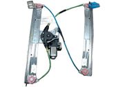 Front door window regulator with motor