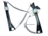 Front door window regulator with motor