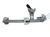 Rear door window regulator with motor