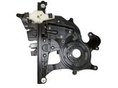 Front door window regulator with motor