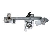Rear door window regulator with motor