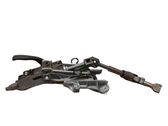 Steering wheel axle set