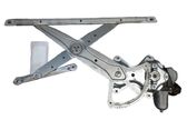 Front door window regulator with motor