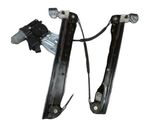 Front door window regulator with motor