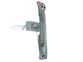 Rear door window regulator with motor