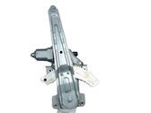 Rear door window regulator with motor