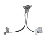 Front door window regulator with motor
