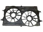 Radiator cooling fan shroud