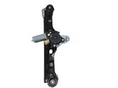 Rear door window regulator with motor