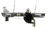 Front door window regulator with motor