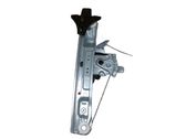 Rear door window regulator with motor