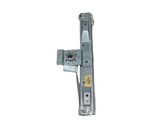 Rear door window regulator with motor