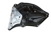 Rear door window regulator with motor